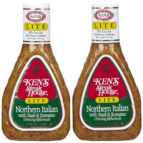 Kens Light Northern Italian Dressing, 16 Oz, 2 Pack - 2 Pk.