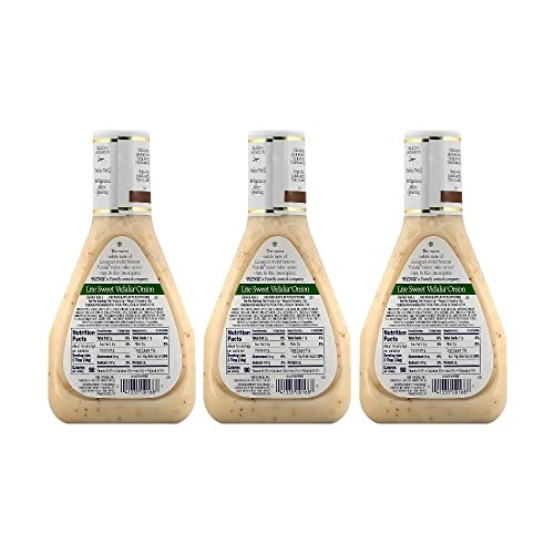 Kens Steak House Lite Sweet Vidalia Onion Dressing, 16 Fl Oz P