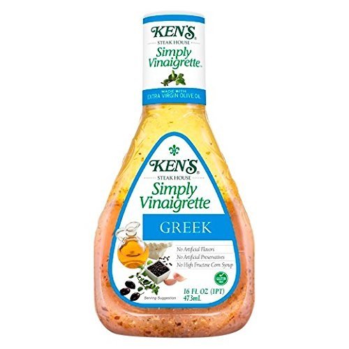 Kens Steak House Simply Vinaigrette Greek Salad Dressing 16 Fl