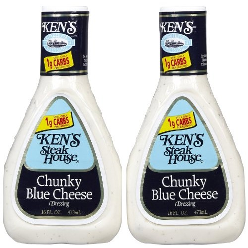 Kens Chunky Blue Cheese Dressing, 16 Oz, 2 Pk