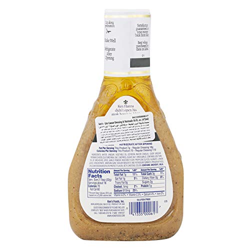 Kens Lite Caesar Dressing-16 Oz
