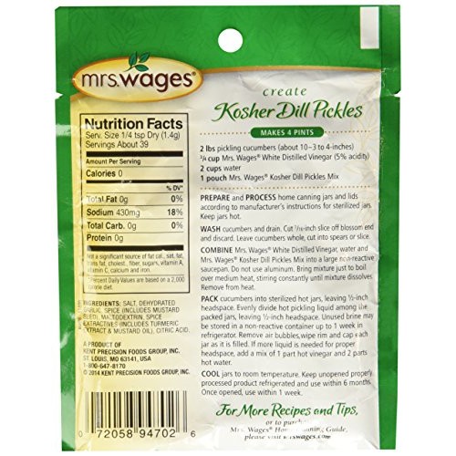 Pickle Mix Refrigerator Kosher