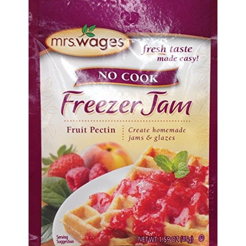Mrs Wages No Cook Freezer Jam, Fruit Pectin, 1.59 Ounce