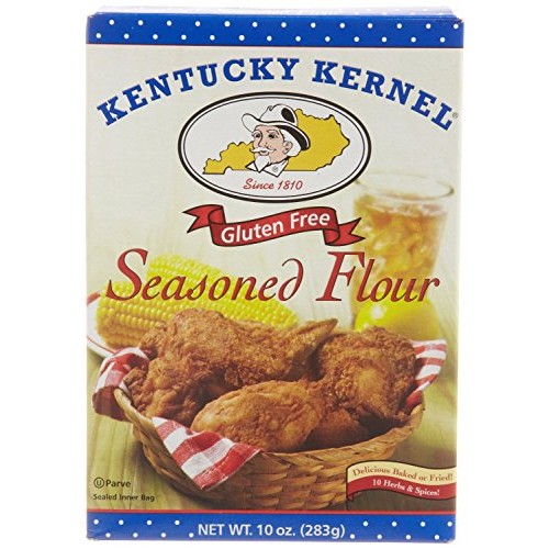 Kentucky Kernal Flour Seasoned Gluten Free, 10 Ozpack Of 3