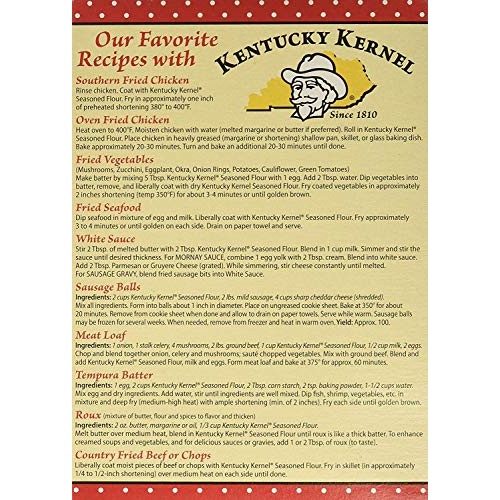 Kentucky Kernel Seasoned Flour 10 Oz Two Pack 20 Oz Total - Se