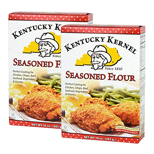 Kentucky Kernel Seasoned Flour 10 Oz Two Pack 20 Oz Total - Se