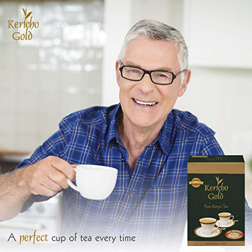 Pure Kenya Black Tea, Kericho Gold Premium Loose Tea, 17.64 Ounc