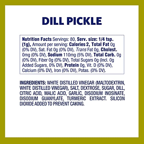 Kernel Seasons Popcorn Seasoning, Dill Pickle, 2.85 Ounce Pack