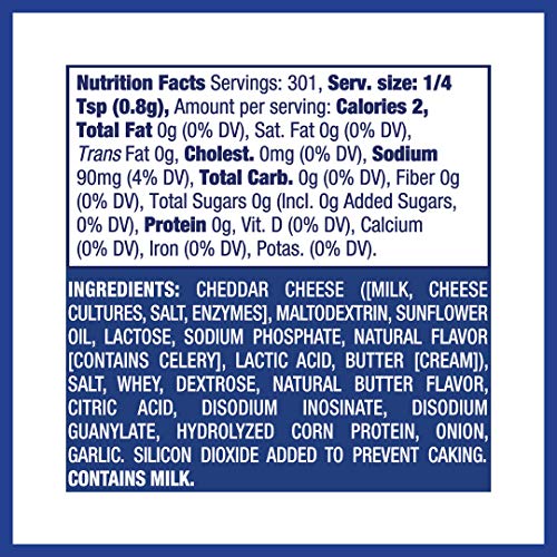 Kernel Seasons White Cheddar Seasoning, 8.5 Ounce Shakers Pack