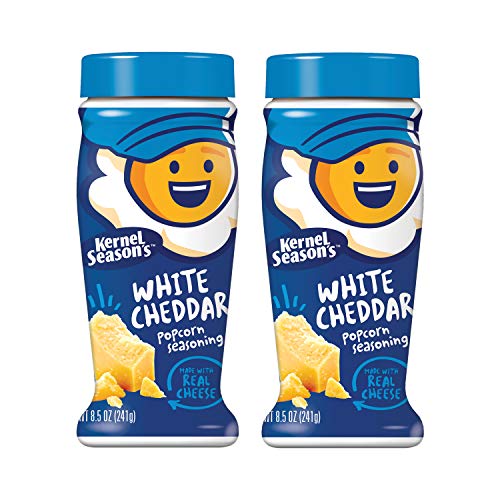 Kernel Seasons White Cheddar Seasoning, 8.5 Ounce Shakers Pack