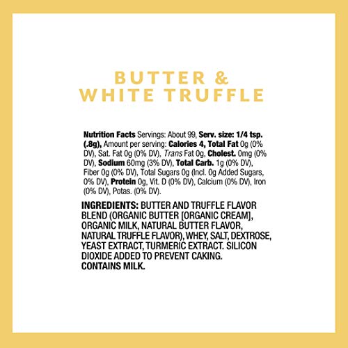 Truffle Seasons Butter &Amp; White Truffle Popcorn Seasoning, 2.8 Oz