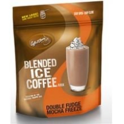 Caffe D Amore Double Fudge Mocha Freeze Blended Ice Coffee Mix,