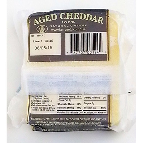 Kerrygold Aged Cheddar With Irish Whiskey - Whole Wheel 5 Pound Kerrygold Aged Cheddar With Irish Whiskey - Whole Wheel 5 Pound