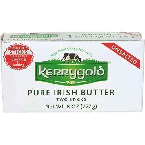 Kerrygold Unsalted Butter Sticks, 8 Ounce Pack Of 20