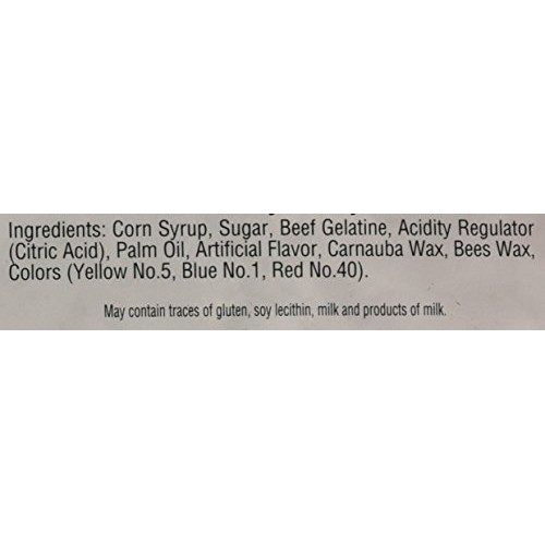 Kervan Gummy Candy, Foam Bottom Strawberry Gummi Candy Bulk Bag,