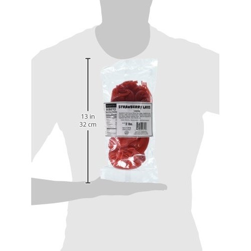 Kervan Strawberry Licorice Laces, 2 Pound