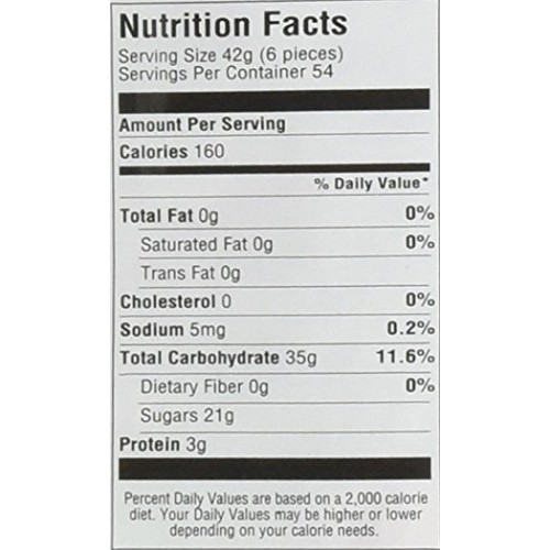 Kervan Assorted Gummy Sharks, Fruit, 5 Pound