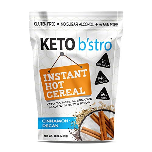 Keto Bstro - Instant Hot Cereal, Low Carb, Grain-Free Oatmeal A