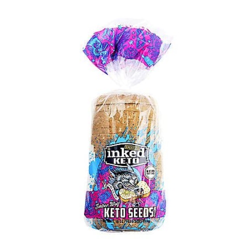 Timber Wolf Keto Seeds Bread No Sugar added 2 Bags 18 oz each Ma...