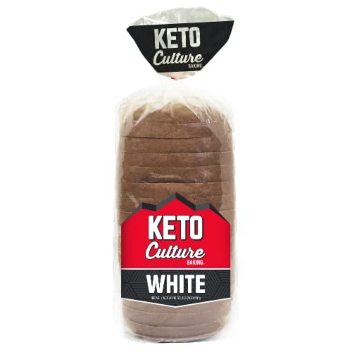 White Keto Bread - Zero Net Carbs - Keto Diet Approved - 2 Loaf