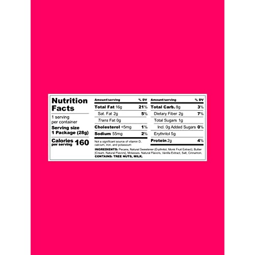 Keto Farms, Maple Candied Pecans, Keto Candy Snacks 1G Net Carb