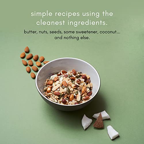 Keto Hana Coconut & Almond Butter Granola Breakfast Cereal, Lo...