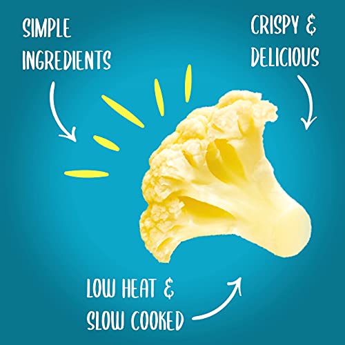 Cauliflower chips Keto bites low carb cauliflower thins Sea Sal...