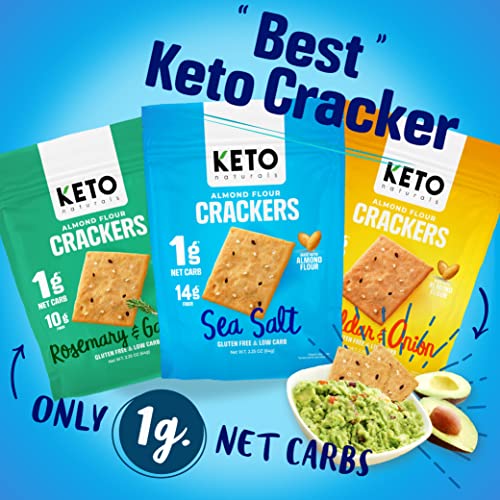 Keto Crackers low carb crackers Variety Pack Keto friendly sna...