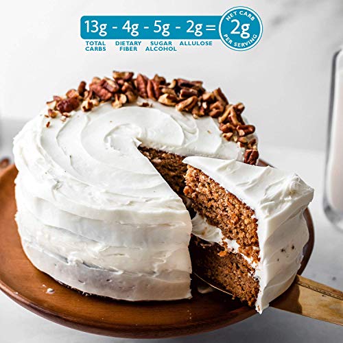 Keto Queen Kreations Carrot Cake Mix - Low Carb 2G Net, Nut-Fr