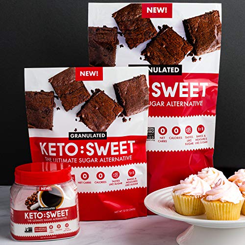 Keto:Sweet Ultimate Keto Sugar Alternative, 100% Natural Erythri
