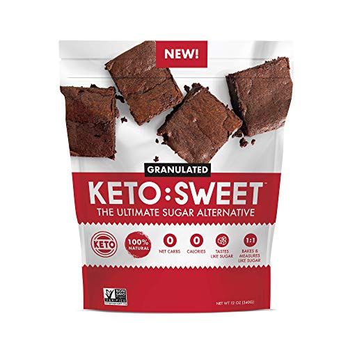 Keto:Sweet Ultimate Keto Sugar Alternative, 100% Natural Erythri