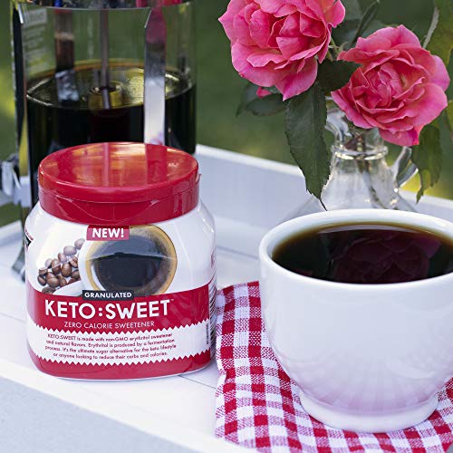Keto:Sweet Ultimate Keto Sugar Alternative, Unflavored, 9.8 Ounce