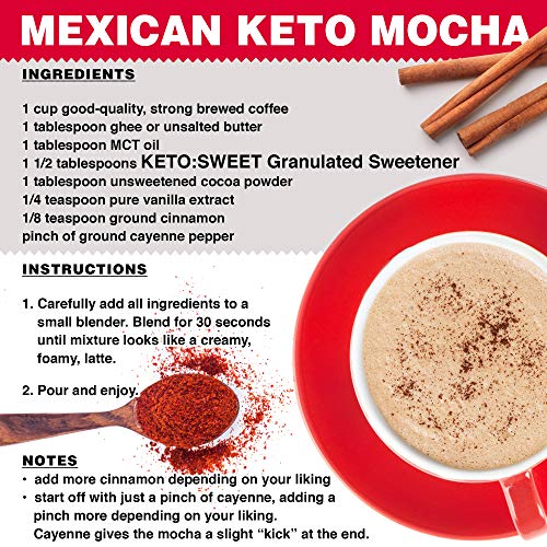 Keto:Sweet Ultimate Keto Sugar Alternative, Unflavored, 9.8 Ounce