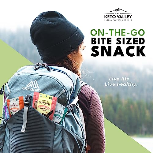 Keto Valley Seaweed Snacks - 3g Net Carbs - Roasted Sweet Pumpki...