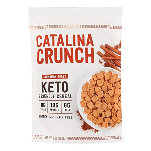 Catalina Crunch, Cinnamon Toast Keto Friendly Cereal, 9 Oz 255 G