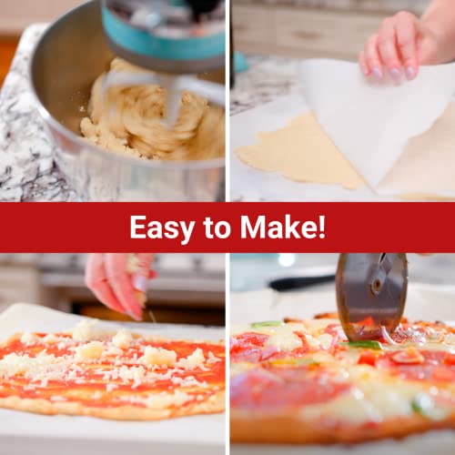 KetoBakes Low Carb Pizza Crust Mix - 2g Net Carbs - Clean Keto a...