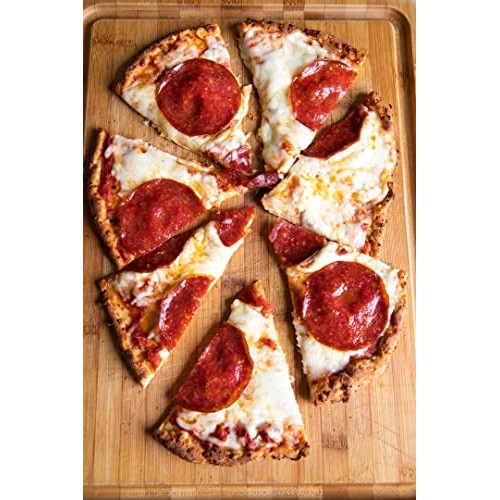 KetoBakes Low Carb Pizza Crust Mix - 2g Net Carbs - Clean Keto a...