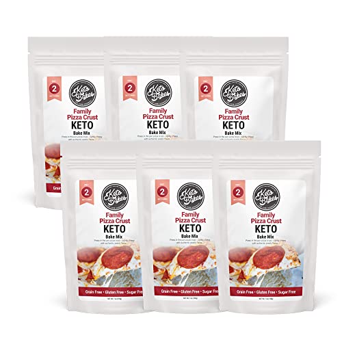 KetoBakes Low Carb Pizza Crust Mix - 2g Net Carbs - Clean Keto a...