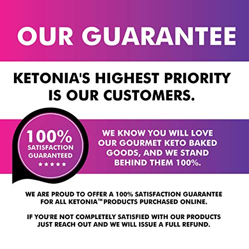 Ketonia Keto Coconut Macaroons - 16 Hand Made Macaroons - 1/2 Ne