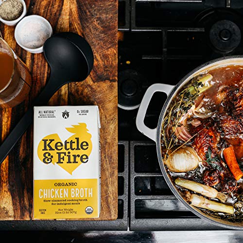 Chicken Broth By Kettle And Fire, Cooking Broth And Stock, Organ