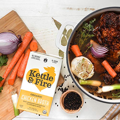 Chicken Broth By Kettle And Fire, Cooking Broth And Stock, Organ