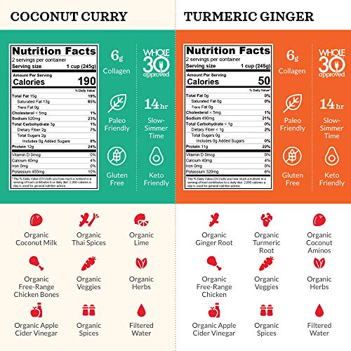 Kettle And Fire Beef And Chicken Beef Bone Broth Variety Pack, K