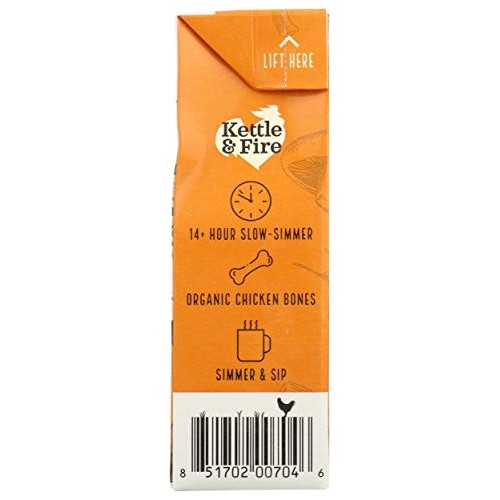 Kettle &Amp; Fire, Bone Broth Mushroom Chicken, 16.9 Fl Oz