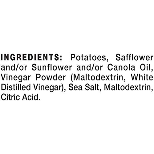 Kettle Brand Potato Chips, Sea Salt And Vinegar, 2-Ounce Bags, 6