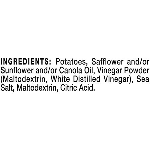 Kettle Brand Potato Chips, Sea Salt And Vinegar, Single-Serve 1.