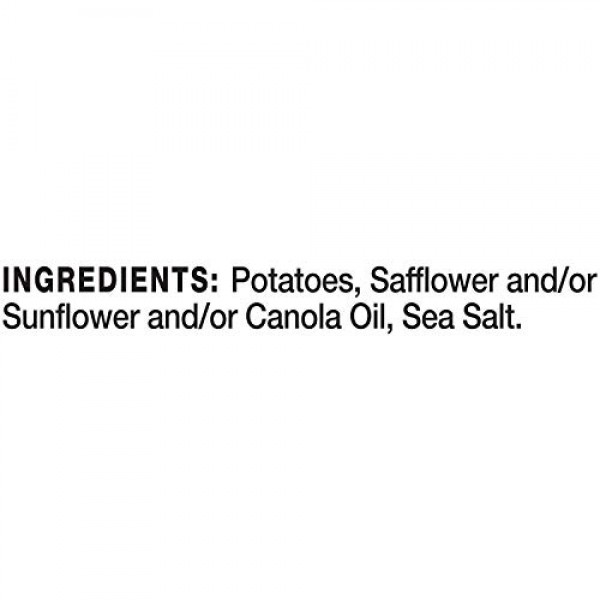 Kettle Brand Potato Chips, Sea Salt, Single-Serve 1.5 Ounce Bags