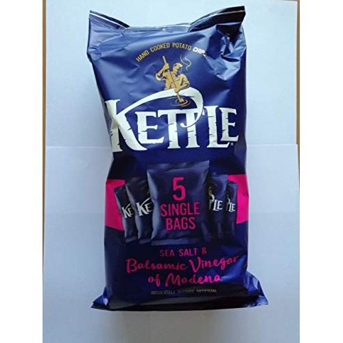Kettle Chips Salt &Amp; Balsamic Vinegar 30G X - 5 Per Pack