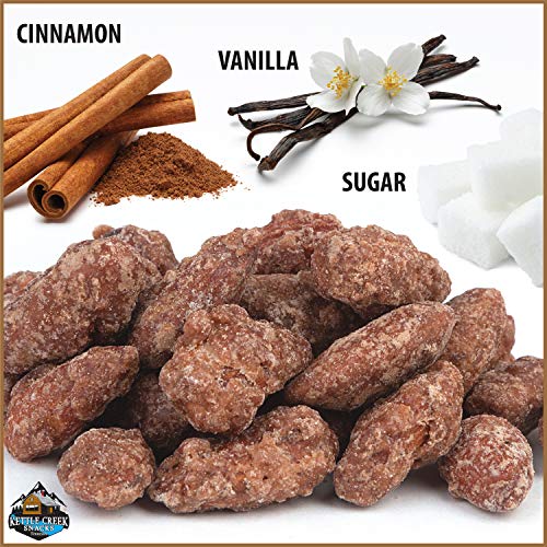 Kettle Creek Snacks Nut Combo - 1 1/2 LBs Cinnamon Almonds & 1 1...