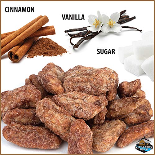 Kettle Creek Snacks Nut Combo - 1 1/2 LBs Cinnamon Almonds & 1 1...