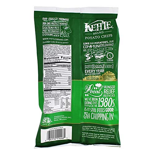 Kettle Foods Chip Potato Sour Cream &Amp; Onion, 5 Oz